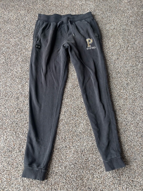 Under Armour Pants - Under Armour P Basketball Joggers Sweatpants Black Fleece Large